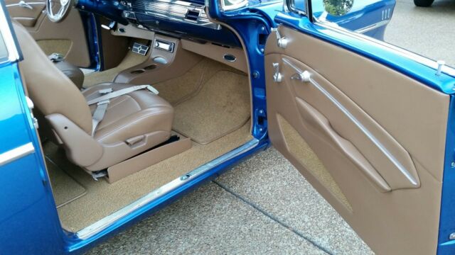 1957 Blue Chevrolet Bel Air/150/210 Coupe