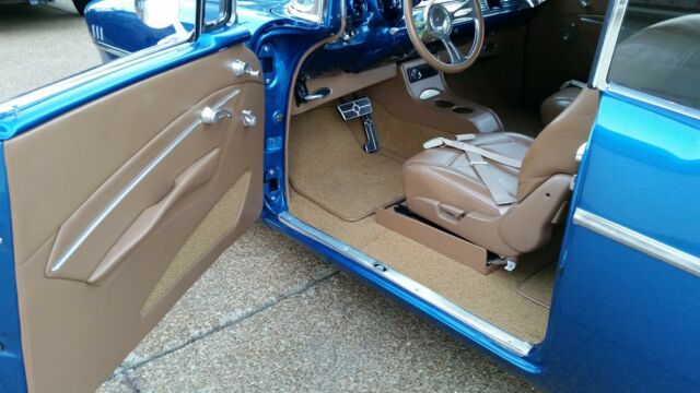 1957 Blue Chevrolet Bel Air/150/210 Coupe