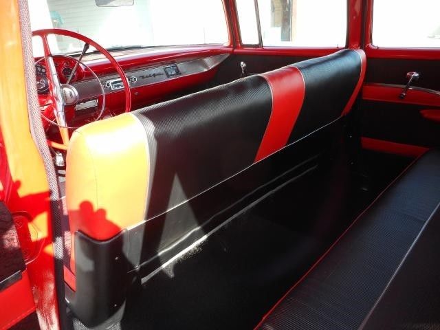 1957 Red Chevrolet Bel Air/150/210 --