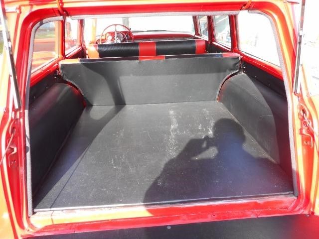 1957 Red Chevrolet Bel Air/150/210 --