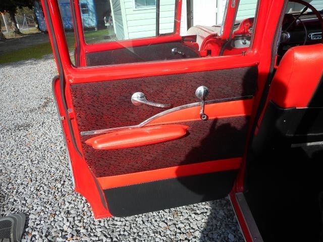 1957 Red Chevrolet Bel Air/150/210 --