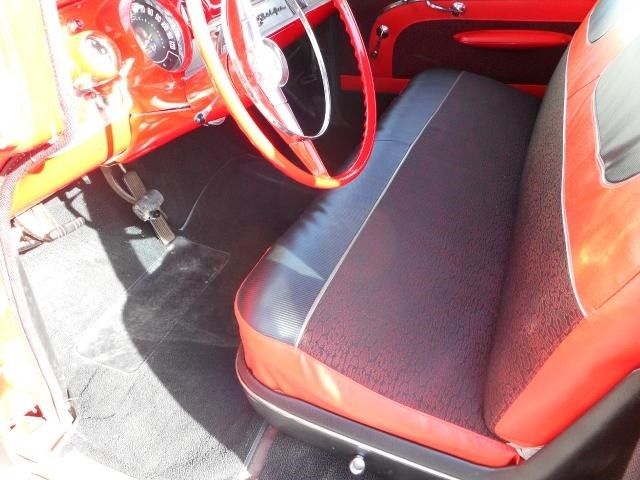 1957 Red Chevrolet Bel Air/150/210 --