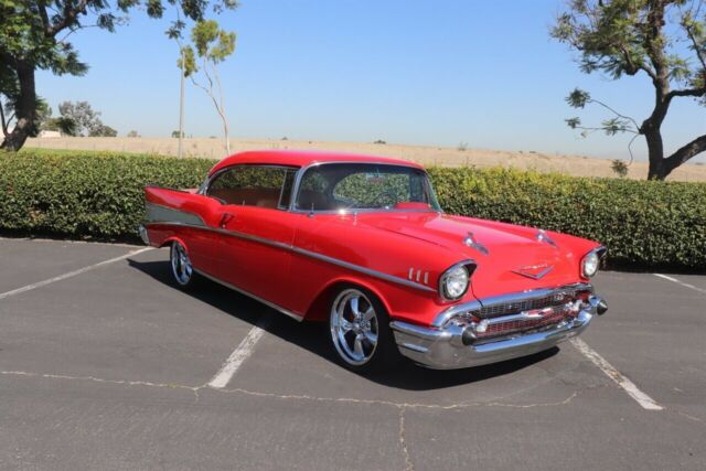 1957 Red Chevrolet Bel Air/150/210 --
