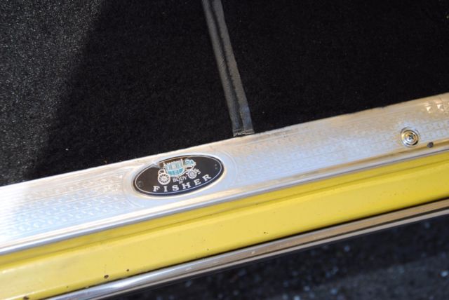 1957 Yellow Chevrolet Bel Air/150/210 Coupe