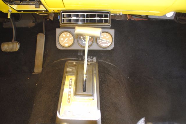 1957 Yellow Chevrolet Bel Air/150/210 Coupe