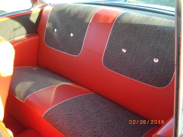 1957 Black Chevrolet Bel Air/150/210 Coupe