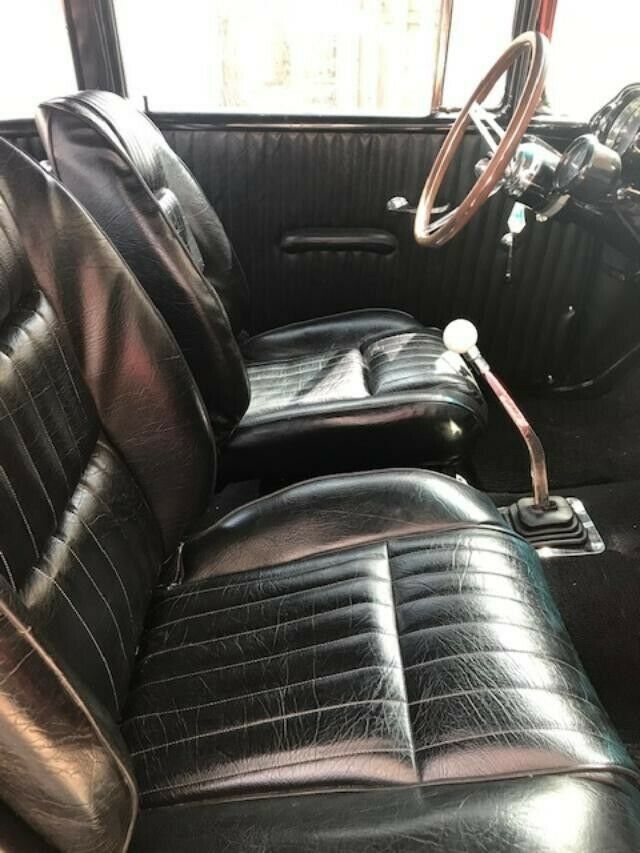 1957 Orange Chevrolet Bel Air/150/210 Sedan