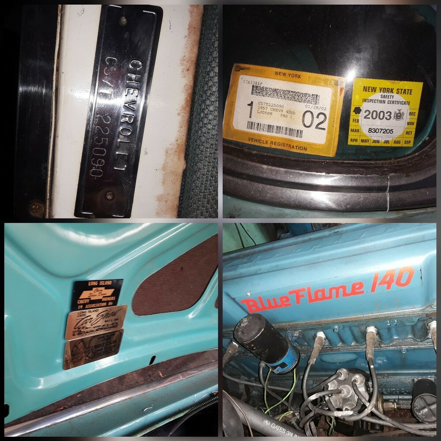 1957 Chevrolet Bel Air/150/210 Sedan