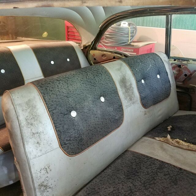 1957 Blue Chevrolet Bel Air/150/210 Sedan