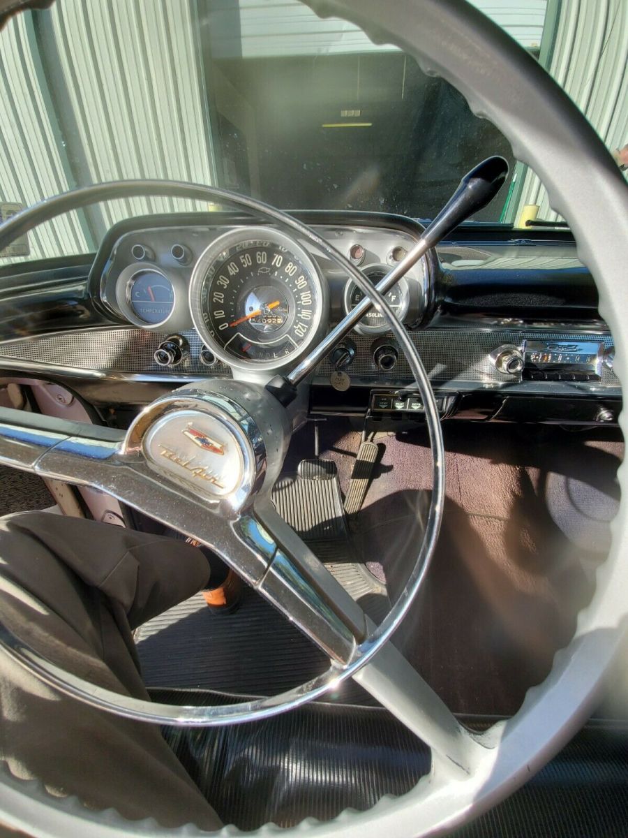 1957 Dusk Pearl Chevrolet Bel Air/150/210 Coupe