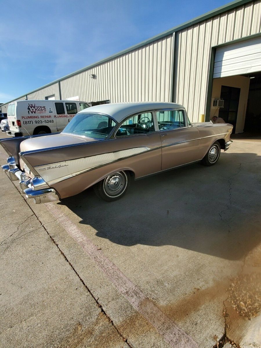 1957 Dusk Pearl Chevrolet Bel Air/150/210 Coupe