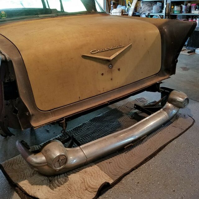 1957 Blue Chevrolet Bel Air/150/210 Sedan