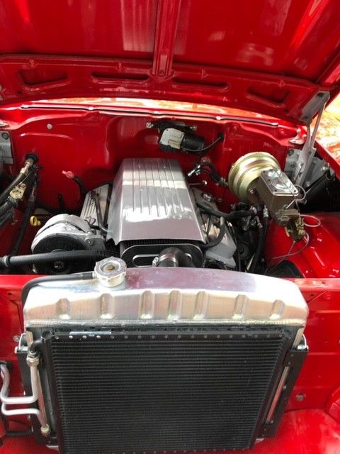 1957 Red Chevrolet Bel Air/150/210 Coupe