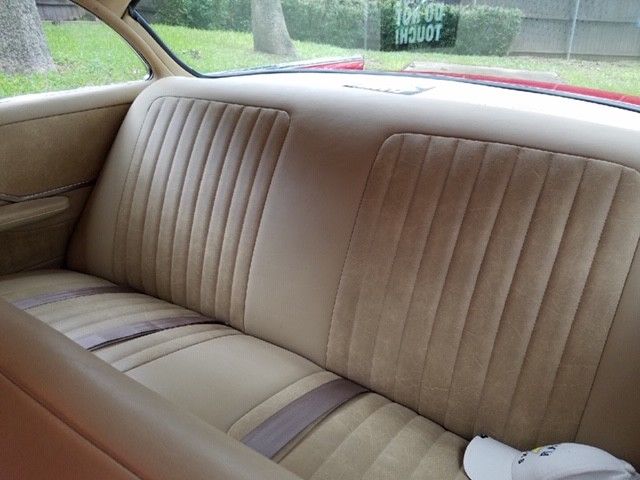 1957 Red Chevrolet Bel Air/150/210 Coupe