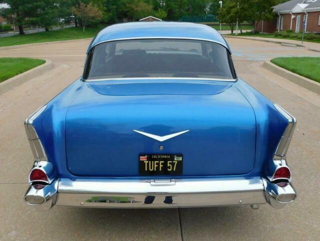 1957 Blue Chevrolet Bel Air/150/210 --