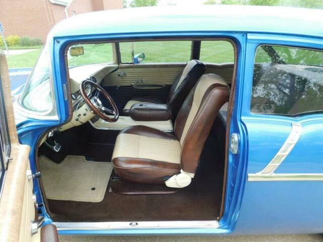 1957 Blue Chevrolet Bel Air/150/210 --
