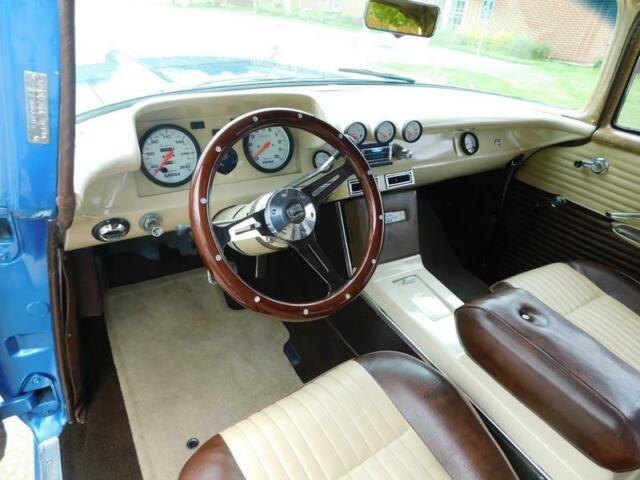 1957 Blue Chevrolet Bel Air/150/210 --