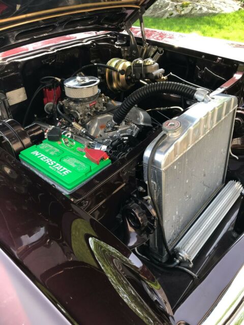 1957 Black Cherry Chevrolet Bel Air/150/210 Coupe