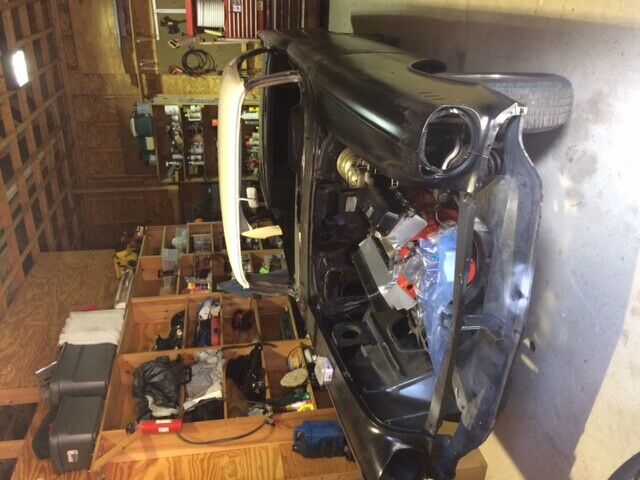 1957 Black Chevrolet Bel Air/150/210