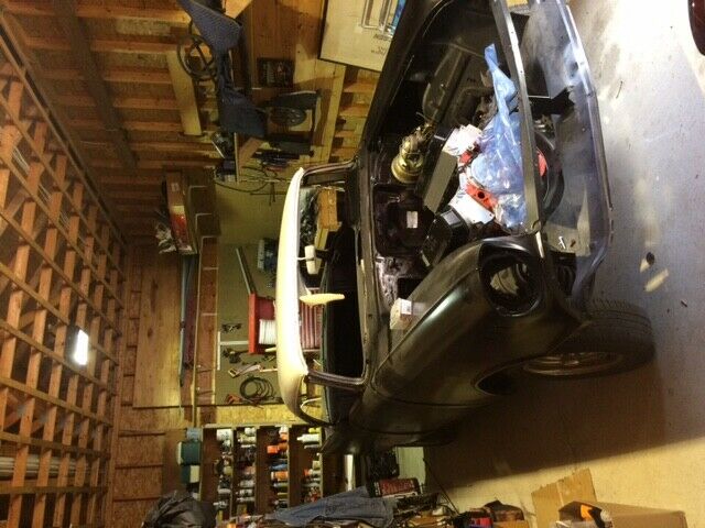 1957 Black Chevrolet Bel Air/150/210