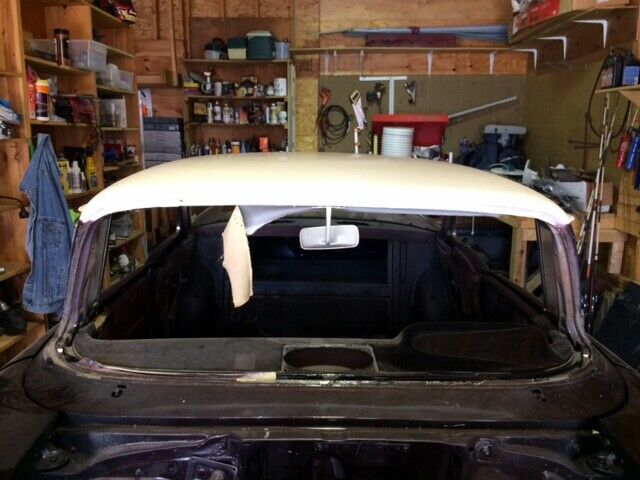 1957 Black Chevrolet Bel Air/150/210