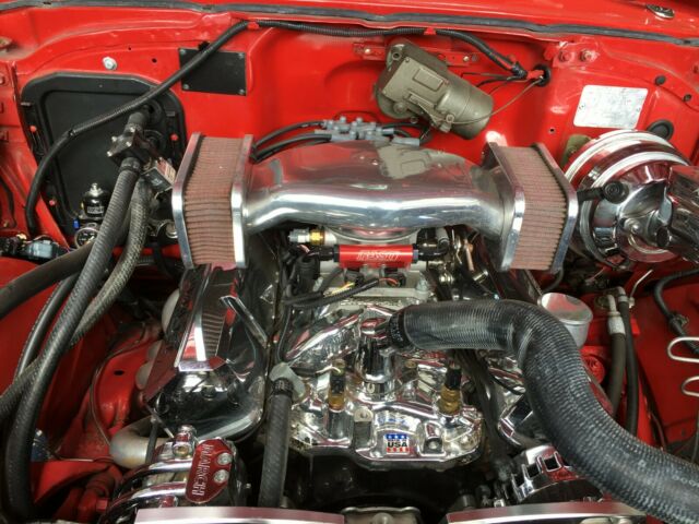 1957 Red Chevrolet Bel Air/150/210 Coupe