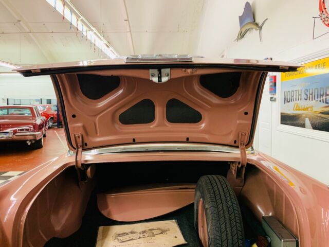 1957 Salmon Chevrolet Bel Air/150/210 Sedan