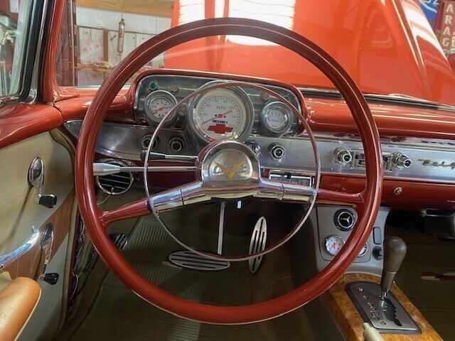 1957 Black Chevrolet Bel Air/150/210 Coupe