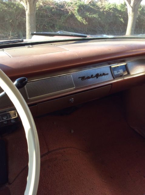 1957 Bronze/white Chevrolet Bel Air/150/210 Sedan