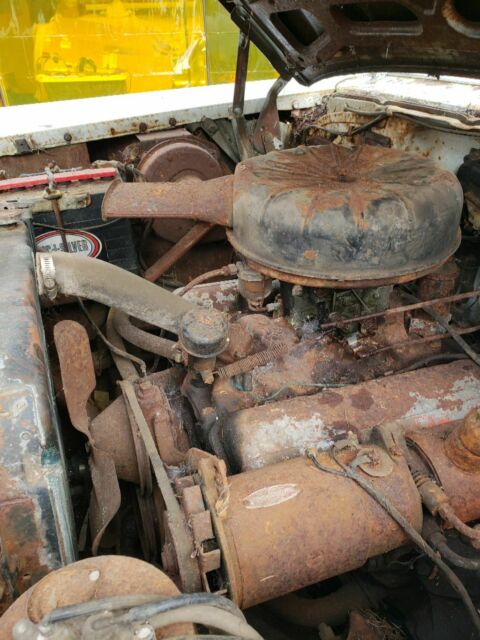 1957 White Chevrolet Bel Air/150/210