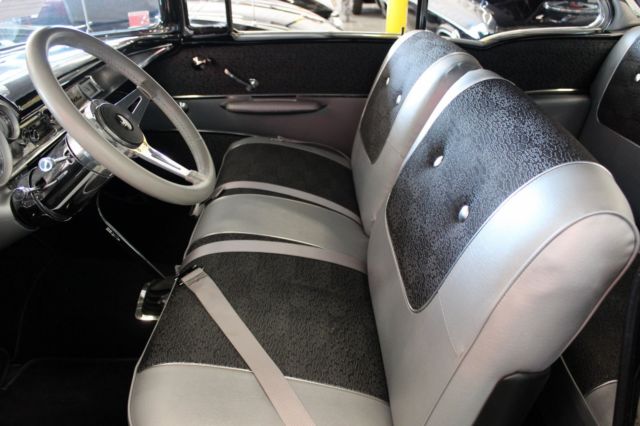 1957 Onyx Black Chevrolet Bel Air/150/210 2 Door Hardtop