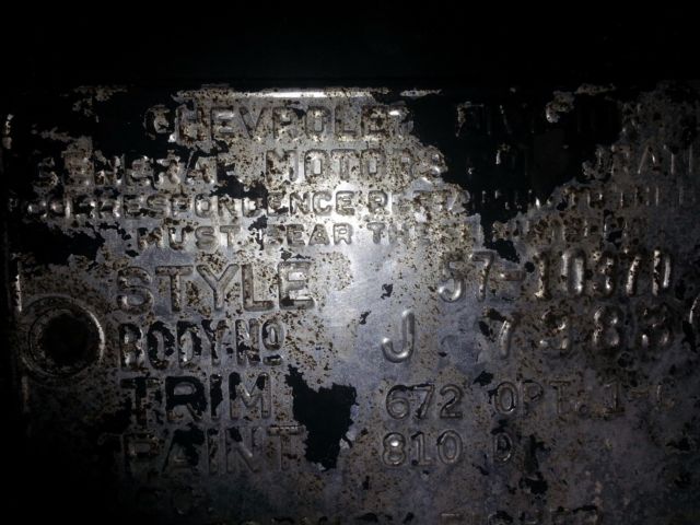 1957 Black Chevrolet Bel Air/150/210 Coupe