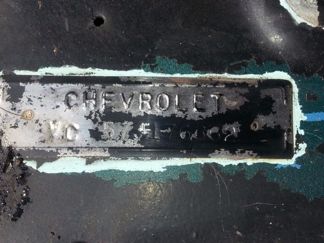 1957 Black Chevrolet Bel Air/150/210 Coupe