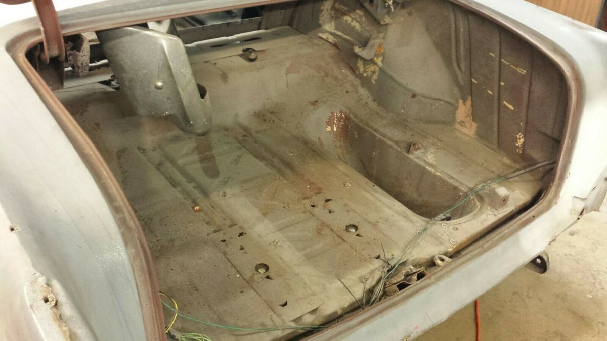 1957 Blue Chevrolet Bel Air/150/210 Hard top