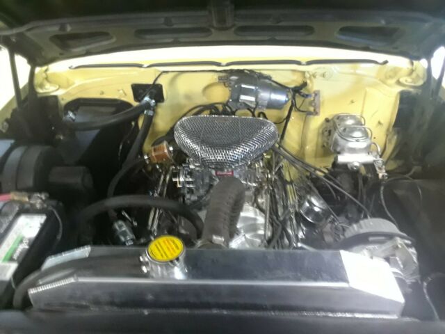 1957 Yellow Chevrolet Bel Air/150/210 Coupe