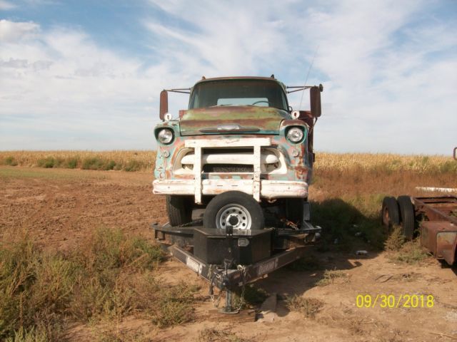 1957 Green Chevrolet Cab Over Engine Cab Over Engine
