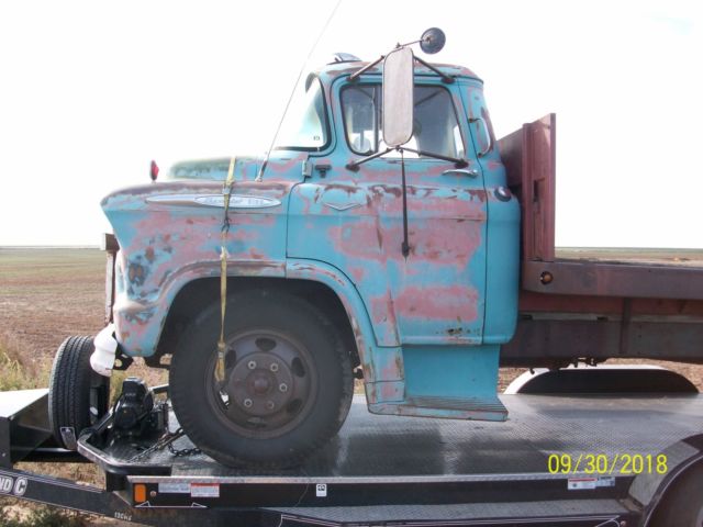 1957 Green Chevrolet Cab Over Engine Cab Over Engine