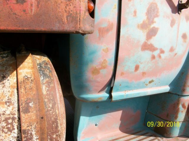 1957 Green Chevrolet Cab Over Engine Cab Over Engine