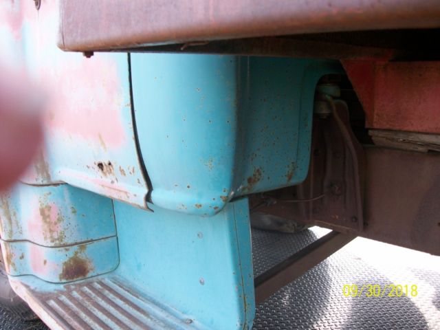 1957 Green Chevrolet Cab Over Engine Cab Over Engine