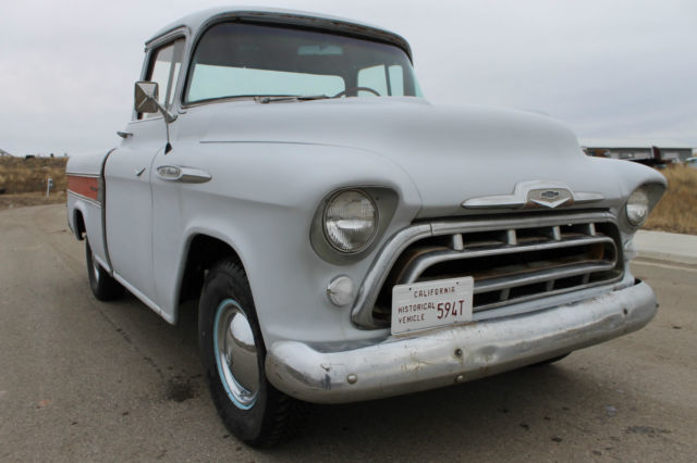 1957 Primer Chevrolet Other Pickups Standard Cab Pickup