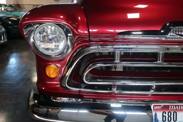 1957 Burgundy Chevrolet Other Pickups Standard Cab Pickup
