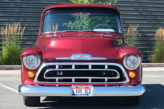 1957 Burgundy Chevrolet Other Pickups Standard Cab Pickup