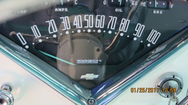 1957 Turquoise Chevrolet Other Pickups Cab & Chassis