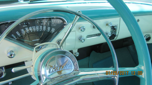 1957 Turquoise Chevrolet Other Pickups Cab & Chassis