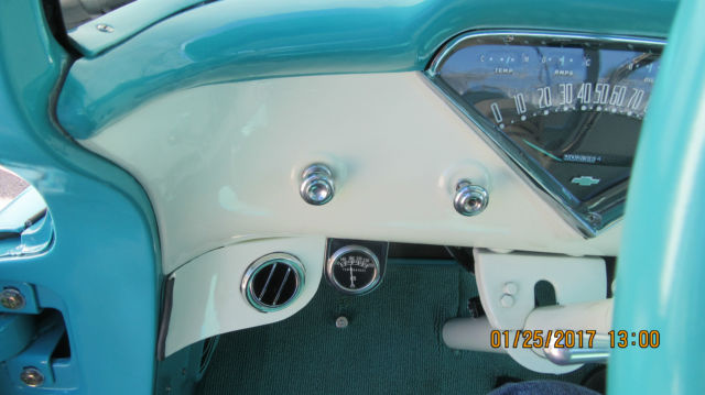 1957 Turquoise Chevrolet Other Pickups Cab & Chassis