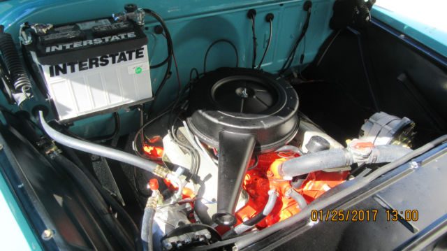 1957 Turquoise Chevrolet Other Pickups Cab & Chassis