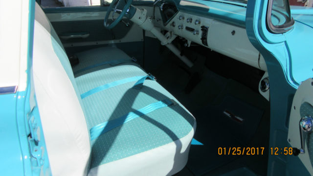 1957 Turquoise Chevrolet Other Pickups Cab & Chassis