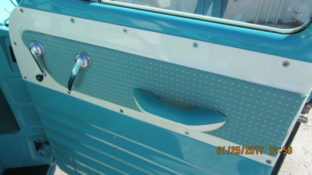 1957 Turquoise Chevrolet Other Pickups Cab & Chassis