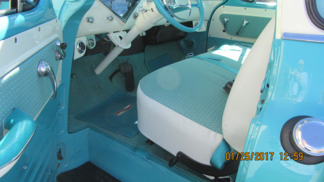 1957 Turquoise Chevrolet Other Pickups Cab & Chassis