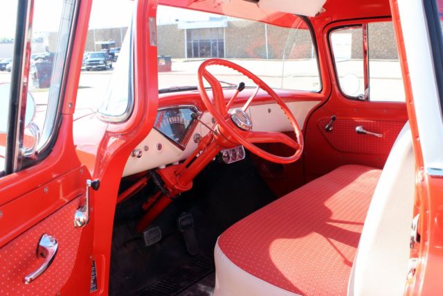 19570000 Red Chevrolet Other Pickups Pickup Truck